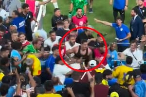 La reacción de Darwin Núñez tras la eliminación de Uruguay de la Copa América