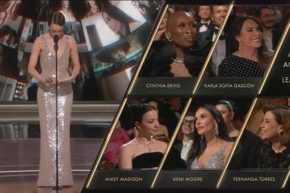 La reacción de Demi Moore tras no recibir el premio a Mejor Actriz, se volvió viral en las redes sociales