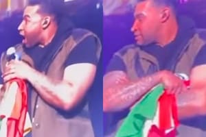 El incómodo momento de Don Omar en un show: invitó a que lo acompañaran en una canción pero nadie sabía la letra