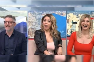 El pícaro pase entre Novaresio, Marina Calabró y Débora Plager que dejó a todos sonrojados