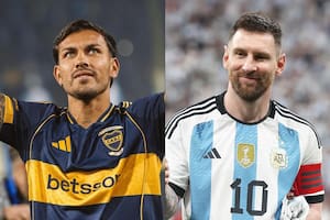 La reacción de Lionel Messi a la presentación de Leandro Paredes en la Bombonera