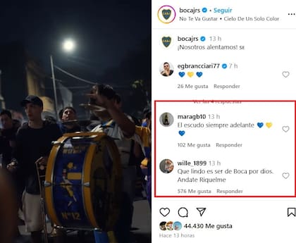 La reacción de los hinchas
