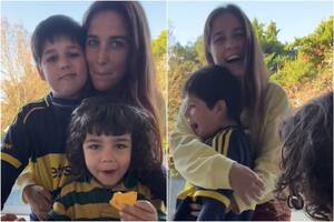 La reacción de los hijos de Juana Repetto al conocer que tendrán otro hermanito