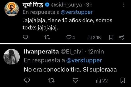 La reacción de los s de X al clip de Natalie Pérez hablando de Franco Colapinto
