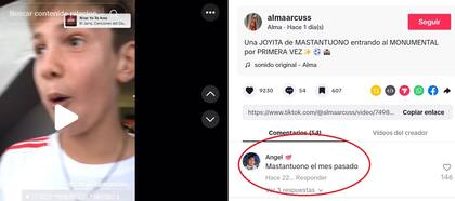 La reacción de los s en TikTok