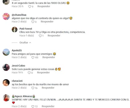 La reacción de los seguidores de NDN en la sección de comentarios
