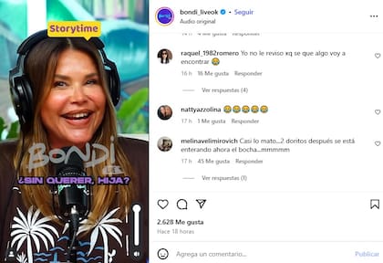 La reacción de los usuarios a la anécdota de Nazarena Vélez