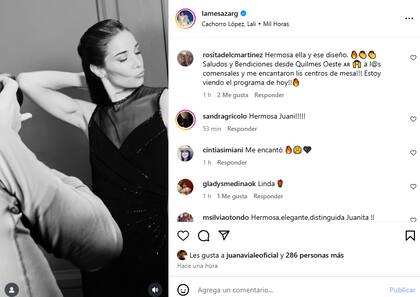 La reacción de los usuarios al look de Juana Viale de este domingo