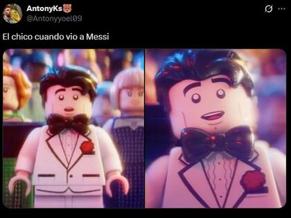 La reacción de los usuarios al video donde aparece Messi