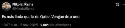 La reacción de los usuarios ante el lanzamiento de la camiseta de la selección argentina