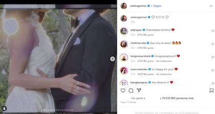 La reacción de los usuarios ante el reciente posteo de Selena Gómez