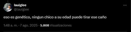 La reacción de los usuarios de las redes sociales tras viralizarse el video de Ciro Messi