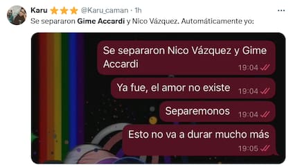 La reacción de los usuarios en las redes: "Ya no creo en el amor"