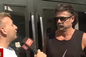 La reacción de Luciano Castro cuando le preguntaron por las críticas hacia Griselda Siciliani