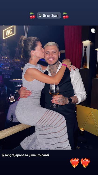 La reacción de Mauro Icardi a las fotos con Suárez en Ibiza