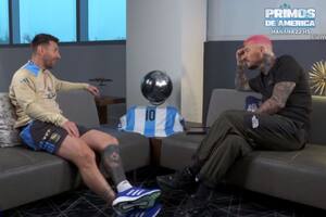 La reacción de Messi al tatuaje que Marcelo Tinelli se hizo para sorprenderlo