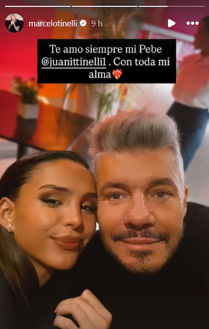 La reacción de Tinelli al desesperado pedido que hizo su hija Juana