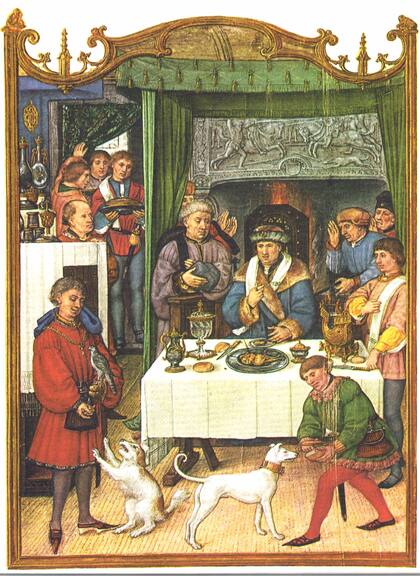 La realeza y su comida