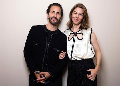 La realizadora Sofia Coppola, una fashionista empedernida, junto con Marc Jacobs, su gran amigo y colaborador