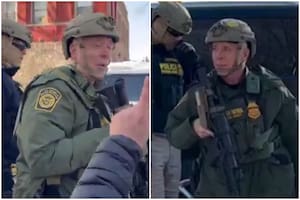 La última imagen de Greg Bovino, jefe de la Patrulla Fronteriza, que lo ubica en Illinois