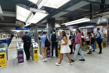 Ya funcionan todas las líneas de subte con normalidad, incluida la C, donde ocurrió el tiroteo