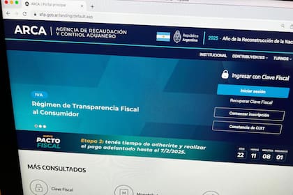 La recategorización en el monotributo se hace de forma online