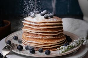La receta fácil y rápida de panqueques sin harina ni azúcar