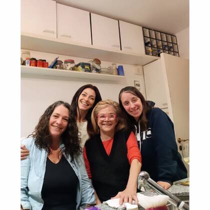 La reciente reunión entre las actrices de ¡Grande Pá!