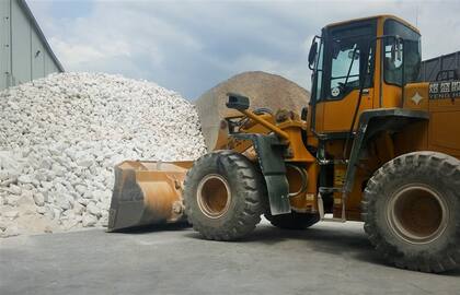 La recolección del mármol, el comienzo del proceso