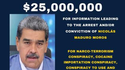 La recompensa aumentó de US$15 millones a US$25 millones