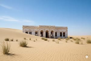 Cuál es el hotel que desapareció debajo de la arena en la costa argentina