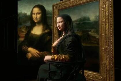 La recreación en 3D de la Mona Lisa realizada en el Louvre