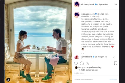 La recreación que los actores hicieron de la escena, como una suerte de expresión de deseo