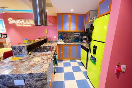 La recreación que se volvió viral en redes sociales (Foto: Airbnb)