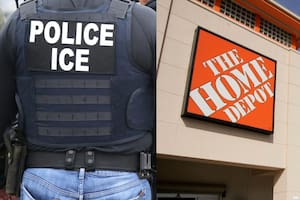 La redada en un local de The Home Depot en las cercanías de Los Ángeles ocurrió el lunes 16 de junio