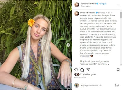 La reflexión de Soledad Fandiño tras su cáncer de mama