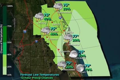 La región central de Florida tendrá una nueva jornada de calor durante el día y tormentas por la tarde