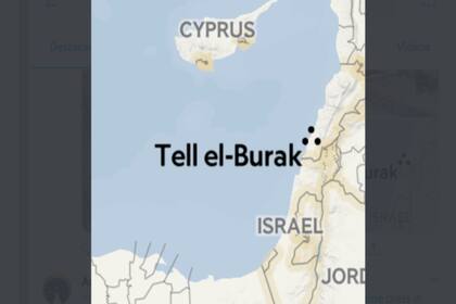 La región de excavaciones de Tell el-Burak en el Líbano, la zona donde se descubrió la fábrica del vino fenicio famoso y codiciado en la antigüedad