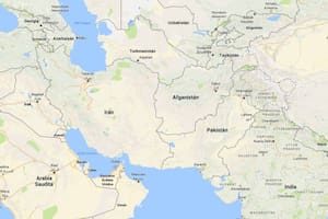 Dónde queda Afganistán en el mapa mundial