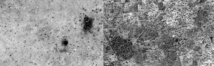 La región del Zinder, Nigeria, en 1975 y 2015