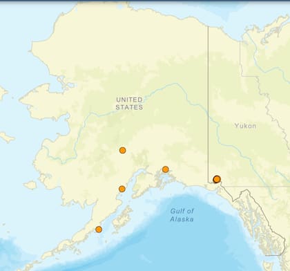 La región donde se registraron los sismos más fuertes de las últimas 24 horas