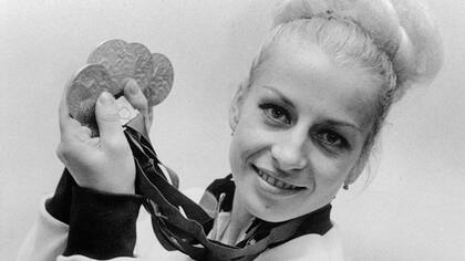 La reina de la gimnasia en la década del ''60