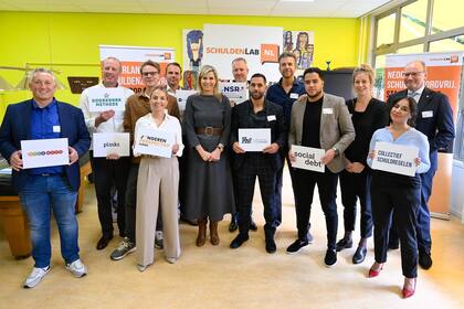 La reina llevó unas botas altas marrones (Foto: Instagram @koninklijkhuis)