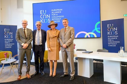 La reina Máxima causó furor con su look durante la actividad que encabezó en La Haya (Foto: Instagram @koninklijkhuis)