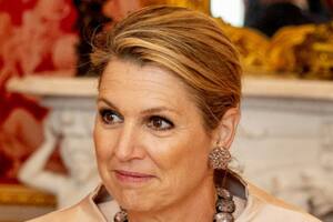 La reina Máxima deslumbró con su look total pink en el Palacio (Foto: Instagram @queenmaximaloveandnetherlands)