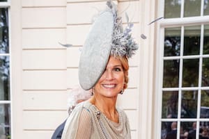 La reina Máxima deslumbró en el Día del Príncipe con un look que estrenó hace 14 años (Foto: Patrick van Katwijk)