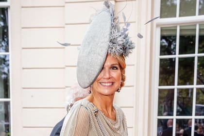 La reina Máxima deslumbró en el Día del Príncipe con un look que estrenó hace 14 años (Foto: Patrick van Katwijk)