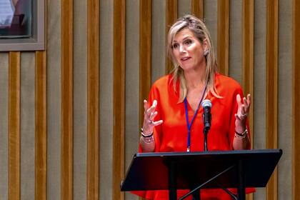 La reina Máxima dijo presente en la 79ª Asamblea General de las Naciones Unidas (Foto: Instagram @kingdomnl_un)