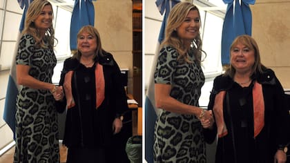 La reina Máxima y la canciller Susana Malcorra, juntas en su despacho