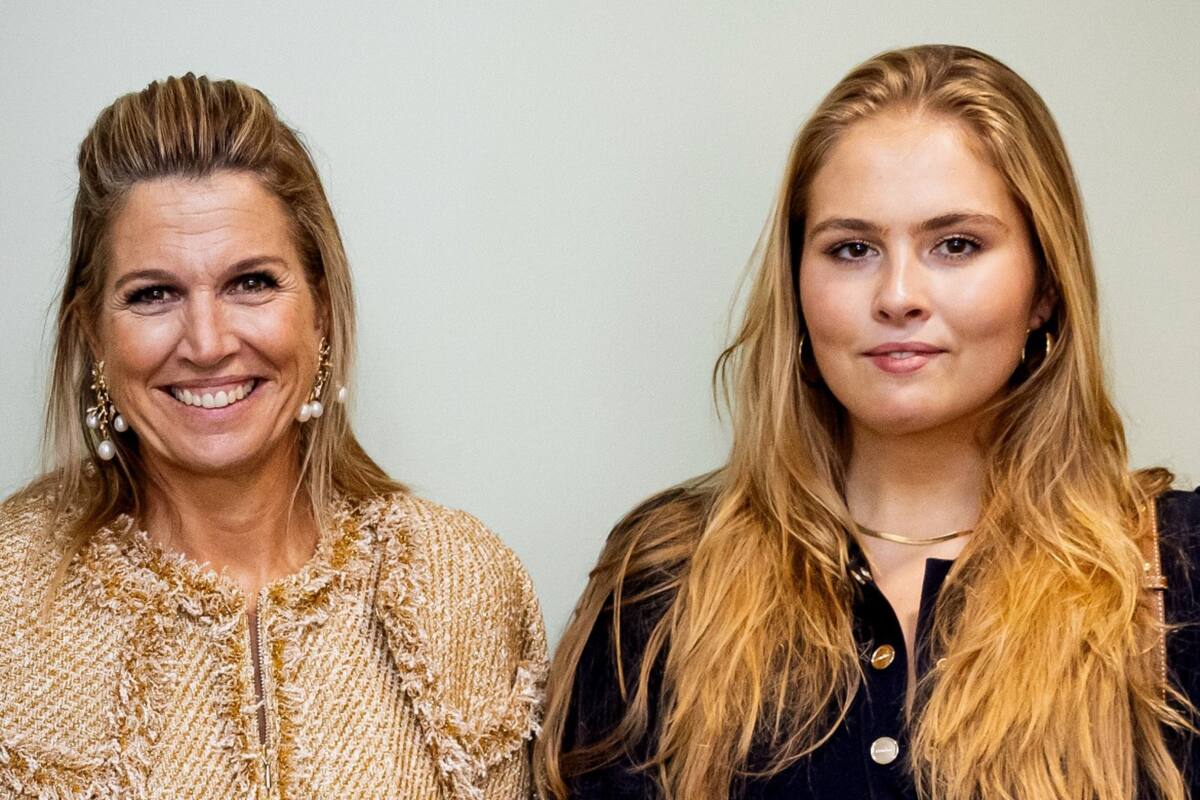 Los espectaculares looks con los que la reina Máxima y la princesa Amalia deslumbraron en Times Square